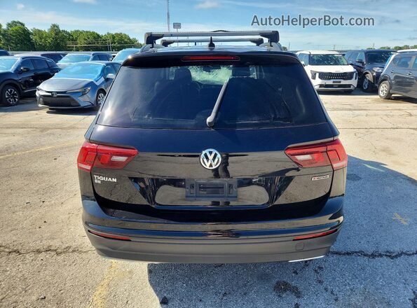 3VV2B7AX5KM129506 2019 VOLKSWAGEN TIGUAN Gray Widok z tyłu