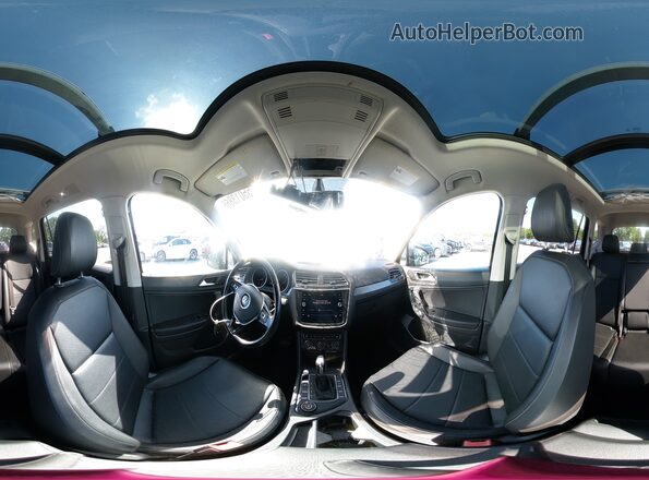 3VV2B7AX5KM129506 2019 VOLKSWAGEN TIGUAN Gray Widok wnętrza 360 stopni