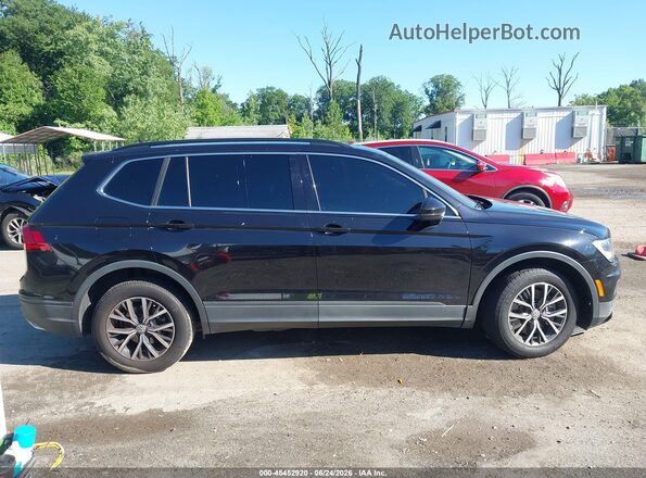 3VV2B7AX5KM189527 2019 VOLKSWAGEN TIGUAN Black Widok wnętrza z tyłu