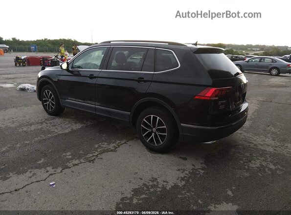 3VV2B7AX5MM099796 2021 VOLKSWAGEN TIGUAN Black Rear left