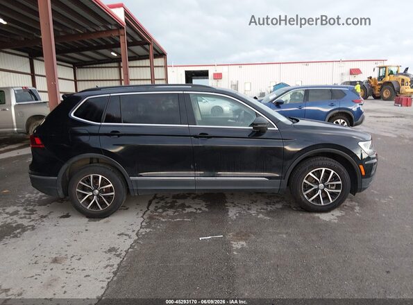 3VV2B7AX5MM099796 2021 VOLKSWAGEN TIGUAN Black Rear interior view