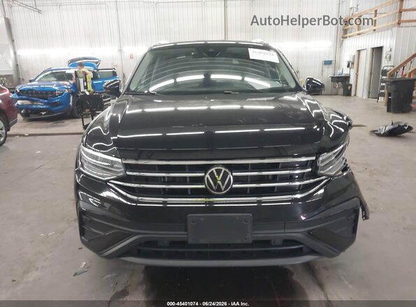3VV2B7AX5NM032035 2022 VOLKSWAGEN TIGUAN Black Սարքավորումների վահանակի տեսք