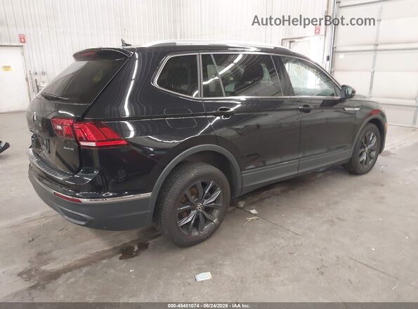 3VV2B7AX5NM032035 2022 VOLKSWAGEN TIGUAN Black Հետևի աջ