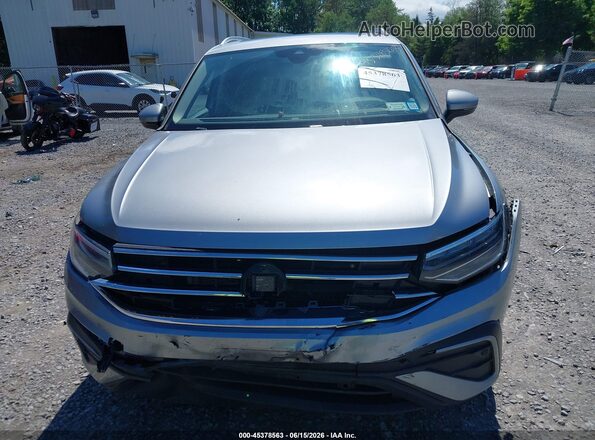 3VV2B7AX5NM091151 2022 VOLKSWAGEN TIGUAN Silver Widok z przodu