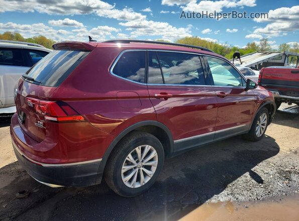 3VV2B7AX6JM068035 2018 VOLKSWAGEN TIGUAN Burgundy 