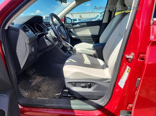 3VV2B7AX6JM068035 2018 VOLKSWAGEN TIGUAN Burgundy 