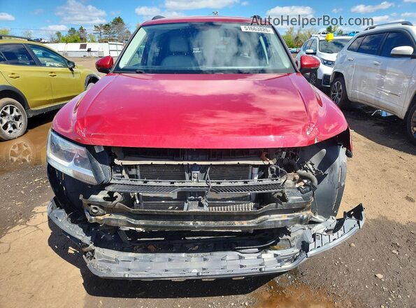 3VV2B7AX6JM068035 2018 VOLKSWAGEN TIGUAN Burgundy 