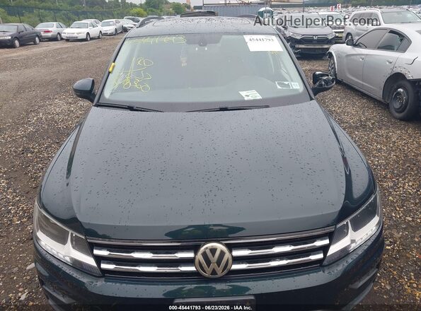 3VV2B7AX6KM004045 2019 VOLKSWAGEN TIGUAN Green ხელსაწყოთა პანელის ხედი