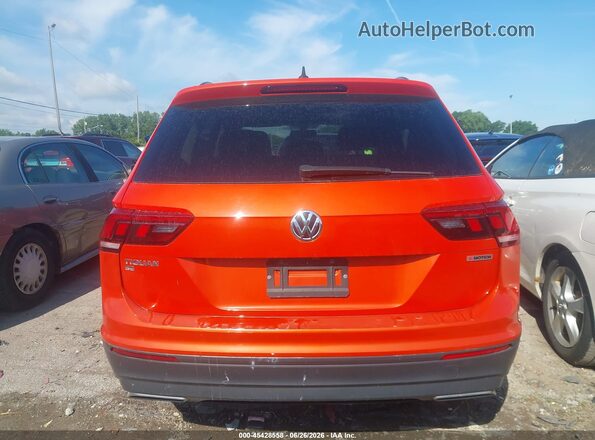 3VV2B7AX6KM151322 2019 VOLKSWAGEN TIGUAN Orange 