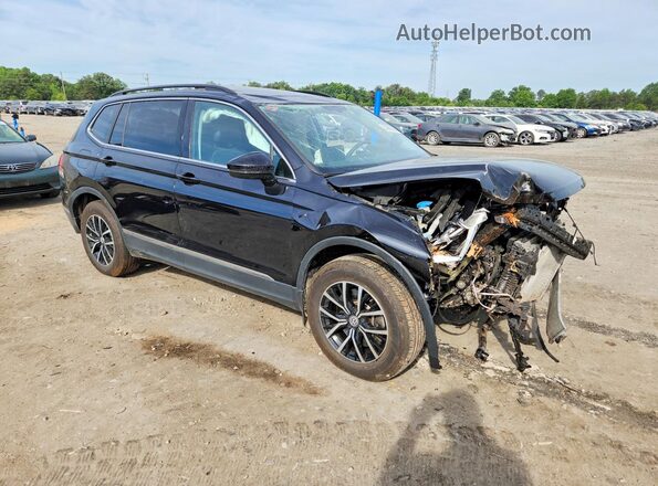3VV2B7AX6MM052714 2021 VOLKSWAGEN TIGUAN Black Передня права чверть