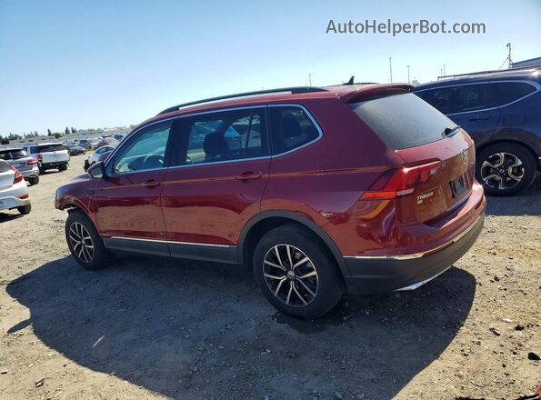 3VV2B7AX6MM091061 2021 VOLKSWAGEN TIGUAN Красный Задняя левая четверть