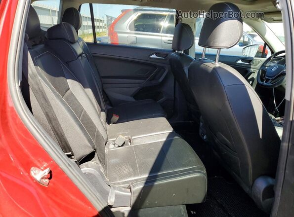 3VV2B7AX6MM091061 2021 VOLKSWAGEN TIGUAN Красный Вид задних сидений