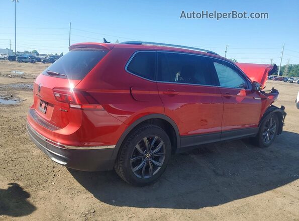3VV2B7AX6PM019362 2023 VOLKSWAGEN TIGUAN Red Trasero derecho