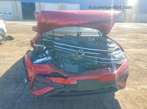 3VV2B7AX6PM019362 2023 VOLKSWAGEN TIGUAN Red Vista frontal