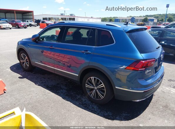 3VV2B7AX7JM057822 2018 VOLKSWAGEN TIGUAN Blue უკანა მარცხენა