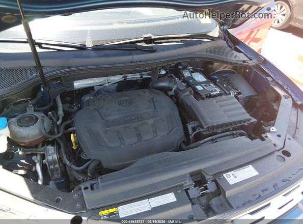 3VV2B7AX7JM057822 2018 VOLKSWAGEN TIGUAN Blue უკანა ხედი