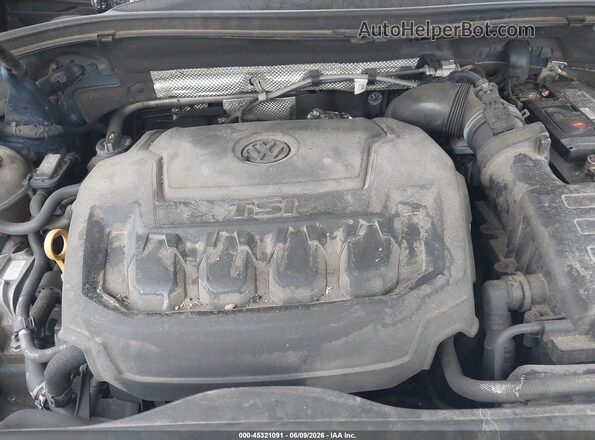 3VV2B7AX7KM035465 2019 VOLKSWAGEN TIGUAN Blue უკანა ხედი