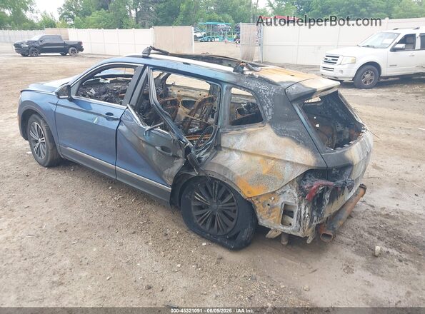 3VV2B7AX7KM035465 2019 VOLKSWAGEN TIGUAN Blue წინა ხედი