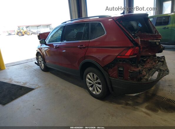 3VV2B7AX7KM047101 2019 VOLKSWAGEN TIGUAN Maroon უკანა მარცხენა