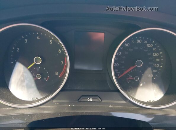3VV2B7AX7KM047101 2019 VOLKSWAGEN TIGUAN Maroon უკანა სავარძლების ხედი