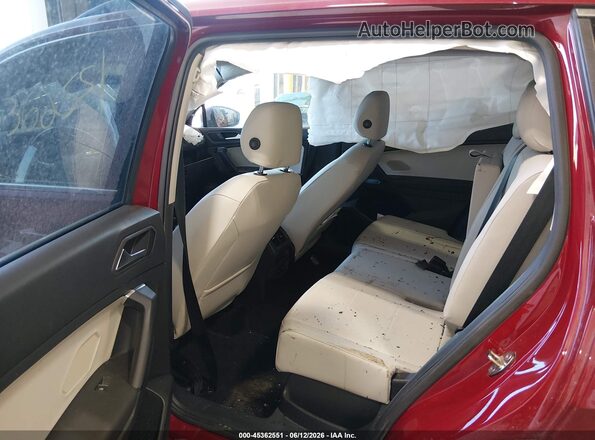 3VV2B7AX7KM047101 2019 VOLKSWAGEN TIGUAN Maroon VIN კოდის სტიკერის ხედი