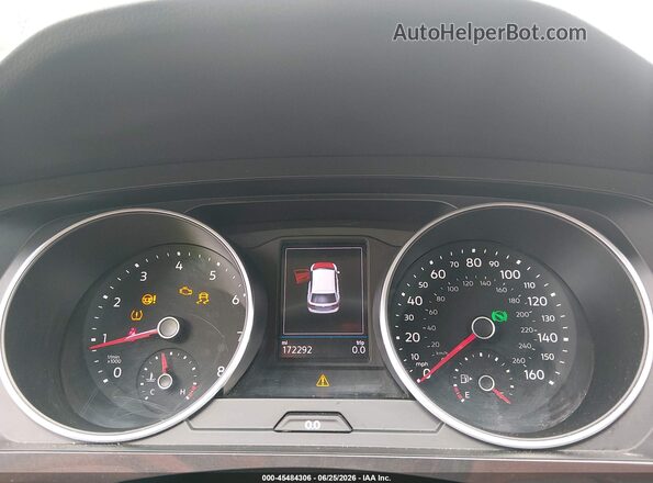 3VV2B7AX7KM101402 2019 VOLKSWAGEN TIGUAN Белый Вид задних сидений