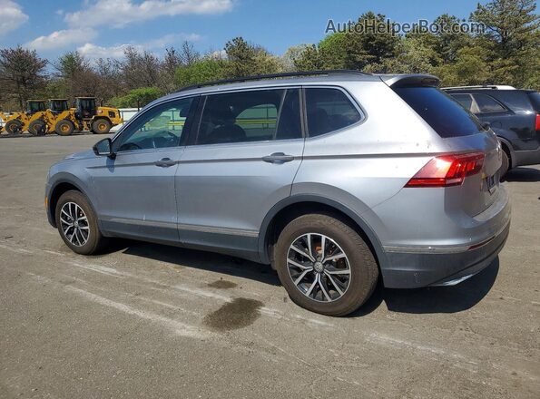 3VV2B7AX7MM014117 2021 VOLKSWAGEN TIGUAN Серебряный Задняя левая четверть