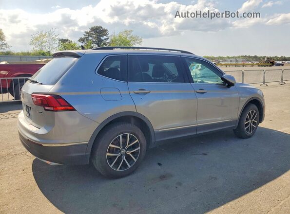 3VV2B7AX7MM014117 2021 VOLKSWAGEN TIGUAN Серебряный Задняя правая четверть