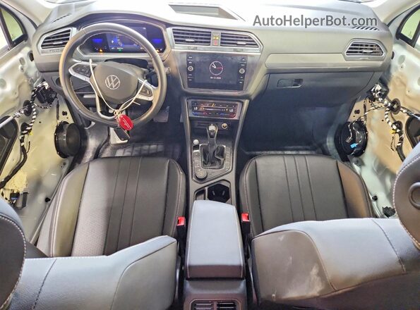 3VV2B7AX7NM126711 2022 VOLKSWAGEN TIGUAN White Dashboard view