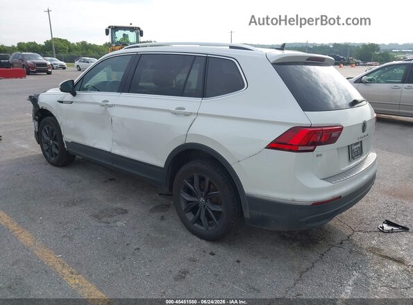 3VV2B7AX7NM164911 2022 VOLKSWAGEN TIGUAN White Հետևի ձախ