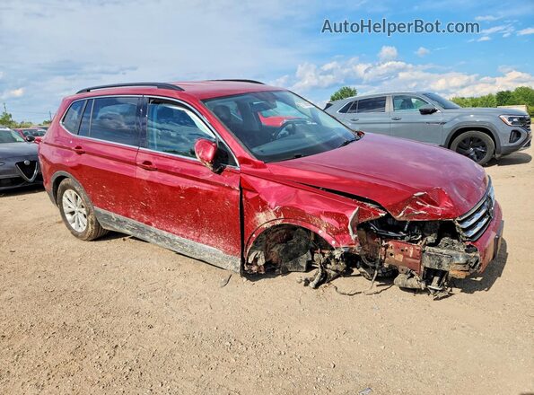 3VV2B7AX8JM180352 2018 VOLKSWAGEN TIGUAN Maroon 