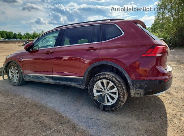 3VV2B7AX8JM180352 2018 VOLKSWAGEN TIGUAN Maroon 