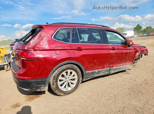 3VV2B7AX8JM180352 2018 VOLKSWAGEN TIGUAN Maroon 