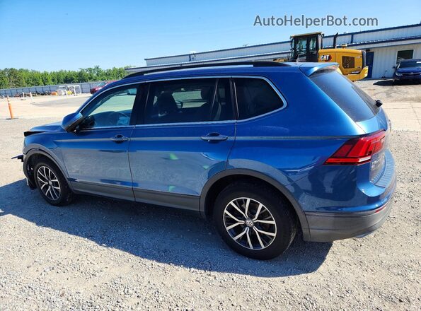 3VV2B7AX8KM006993 2019 VOLKSWAGEN TIGUAN Blue Tył lewy