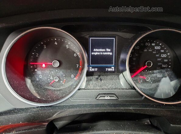 3VV2B7AX8KM081838 2019 VOLKSWAGEN TIGUAN Silver 