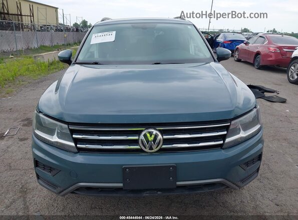 3VV2B7AX8KM095996 2019 VOLKSWAGEN TIGUAN Green ხელსაწყოთა პანელის ხედი