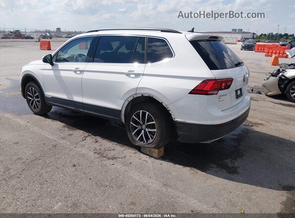 3VV2B7AX8KM125367 2019 VOLKSWAGEN TIGUAN Белый Задняя левая четверть