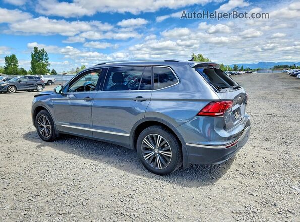 3VV2B7AX8KM158417 2019 VOLKSWAGEN TIGUAN Gray Trasero izquierdo