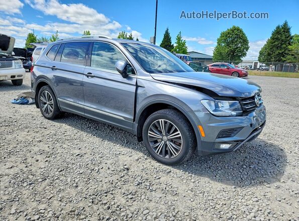 3VV2B7AX8KM158417 2019 VOLKSWAGEN TIGUAN Gray Delantero derecho