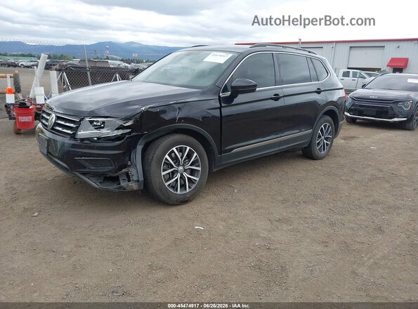 3VV2B7AX8LM017817 2020 VOLKSWAGEN TIGUAN Черный Передняя левая четверть