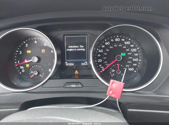 3VV2B7AX8LM017817 2020 VOLKSWAGEN TIGUAN Черный Вид задних сидений