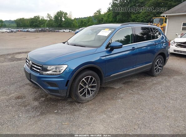 3VV2B7AX8LM052583 2020 VOLKSWAGEN TIGUAN Blue Front left
