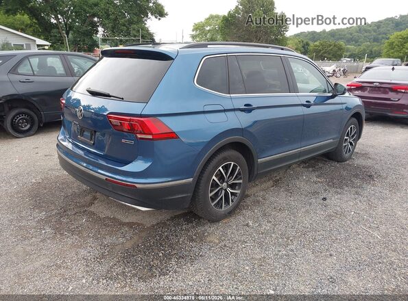 3VV2B7AX8LM052583 2020 VOLKSWAGEN TIGUAN Blue Rear right