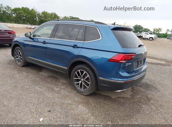 3VV2B7AX8LM052583 2020 VOLKSWAGEN TIGUAN Blue Rear left