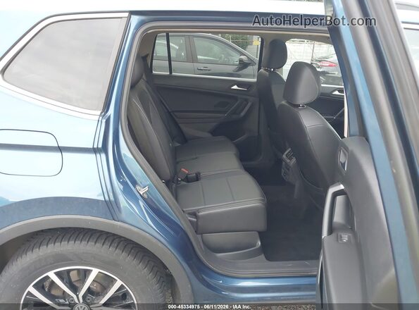 3VV2B7AX8LM052583 2020 VOLKSWAGEN TIGUAN Blue VIN sticker view