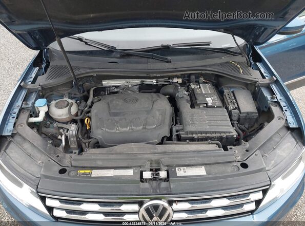 3VV2B7AX8LM052583 2020 VOLKSWAGEN TIGUAN Blue Rear view