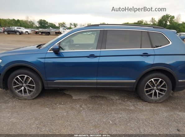 3VV2B7AX8LM052583 2020 VOLKSWAGEN TIGUAN Blue 360 interior view