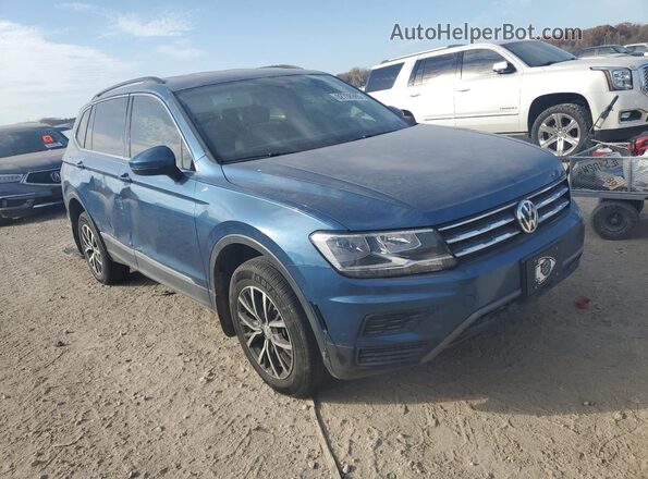 3VV2B7AX8LM076494 2020 VOLKSWAGEN TIGUAN Blue 