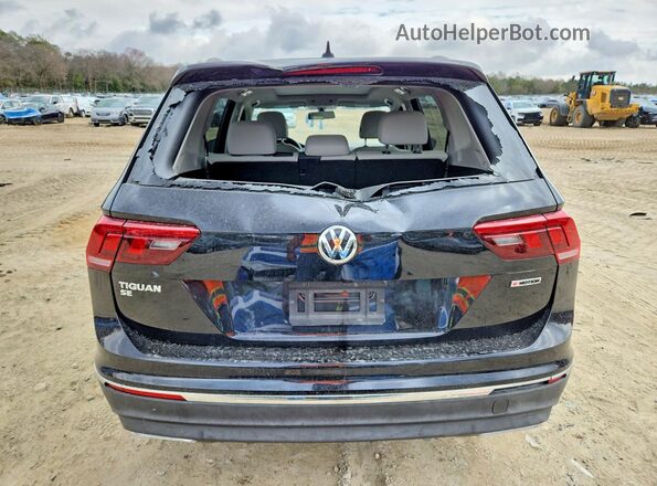 3VV2B7AX8LM089956 2020 VOLKSWAGEN TIGUAN Black უკანა ხედი