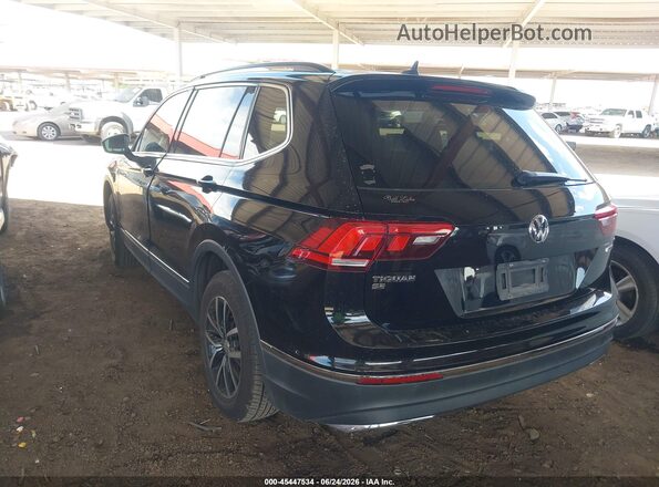 3VV2B7AX8MM048079 2021 VOLKSWAGEN TIGUAN Черный Задняя левая четверть